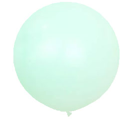 Pastel Macaron Lime Green Jumbo Round Shape Helium Latex Balloon
